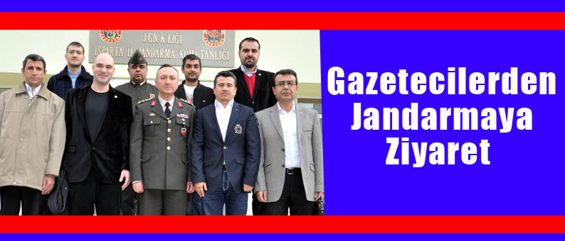 Gazetecilerden Jandarmaya Ziyaret