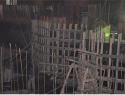 Müzenin İnşaatı Gece Gündüz Devam Ediyor