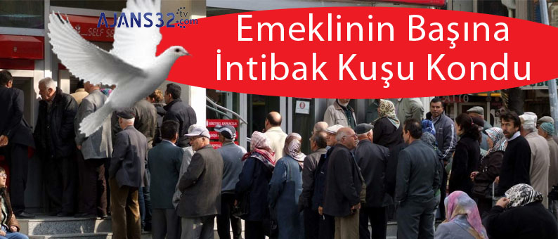 Emeklinin Başına İntibak Kuşu Kondu