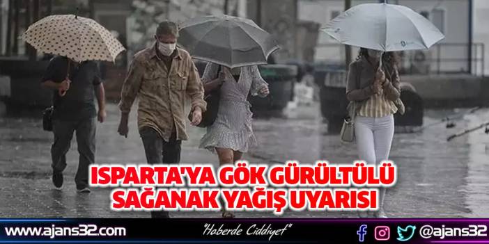 Meteorolojiden Yağış Uyarısı