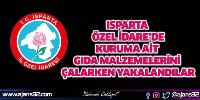 Kuruma Ait Gıda Malzemelerini Çalarken Yakalandılar