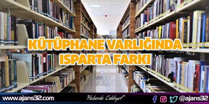 Kütüphane Varlığında Isparta Farkı