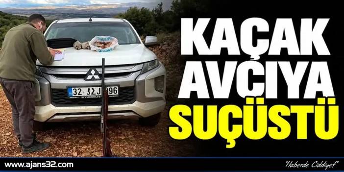 Kaçak Avcıya Suçüstü